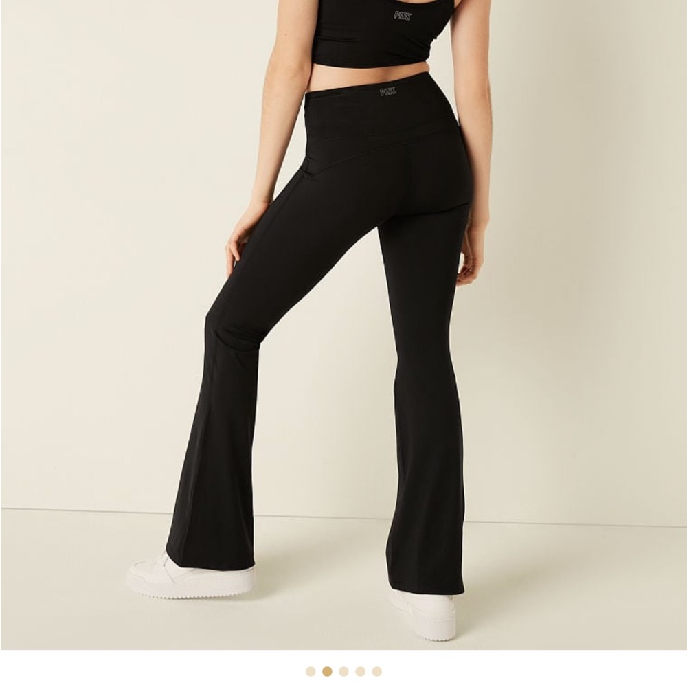 Victoria’s Secret Pink Flare Leggings, Size XS, color black